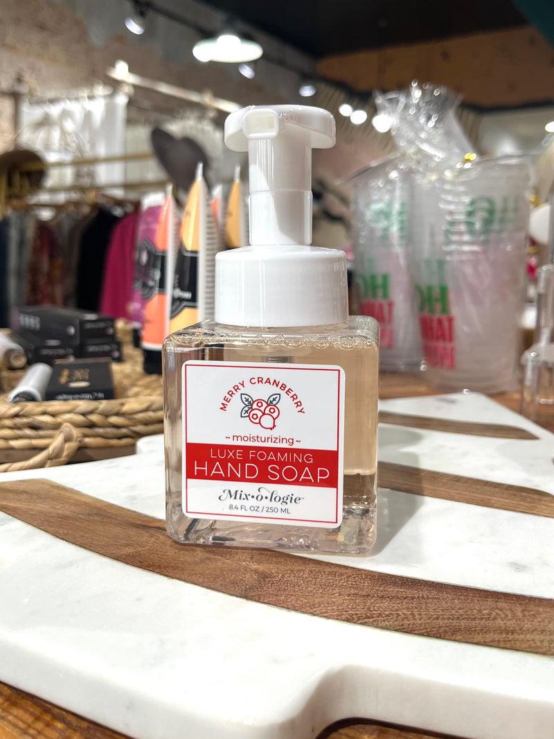 Mixologie Luxe Hand Soap : Merry Cranberry