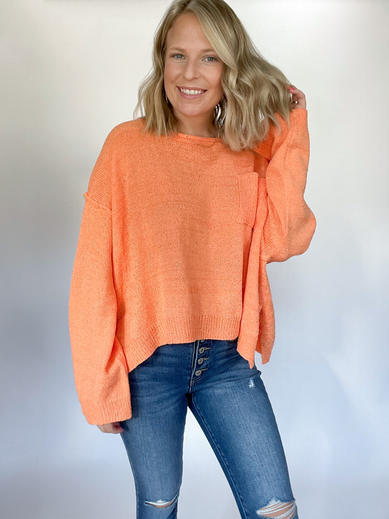 Risk Taker Sweater : Orange