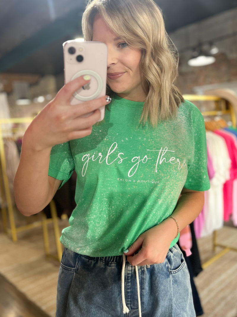 Bleached GGT Tee : Green