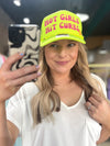Hot Girls Hit Curbs Hat : Neon Yellow