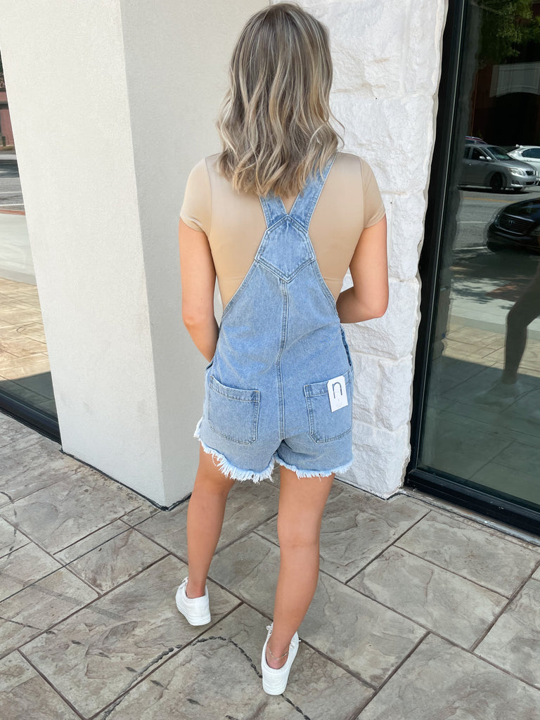 Back To You Overalls : Denim