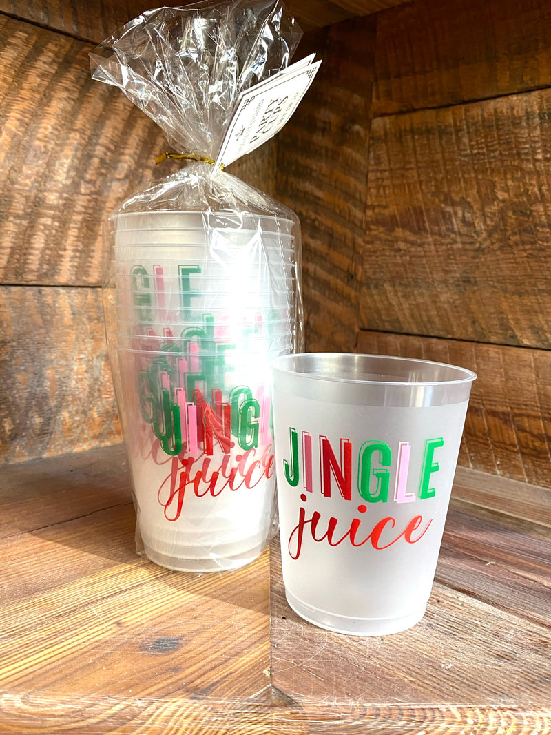 Jingle Juice Reusable Cups