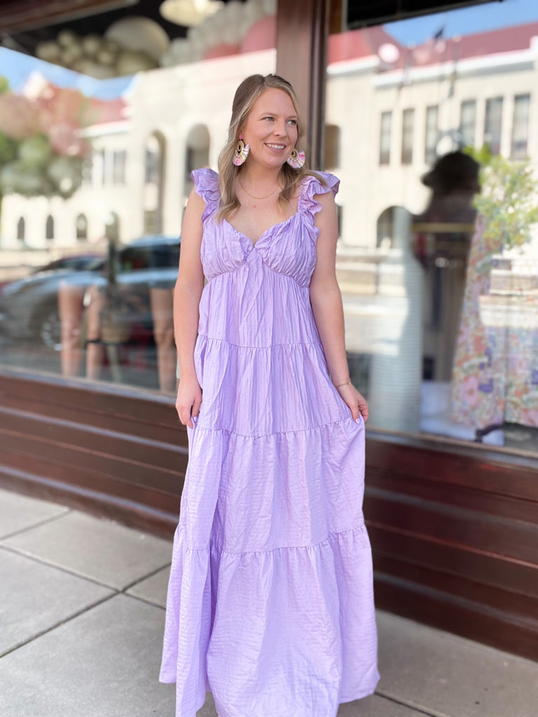 Lavender Wonder Maxi Dress