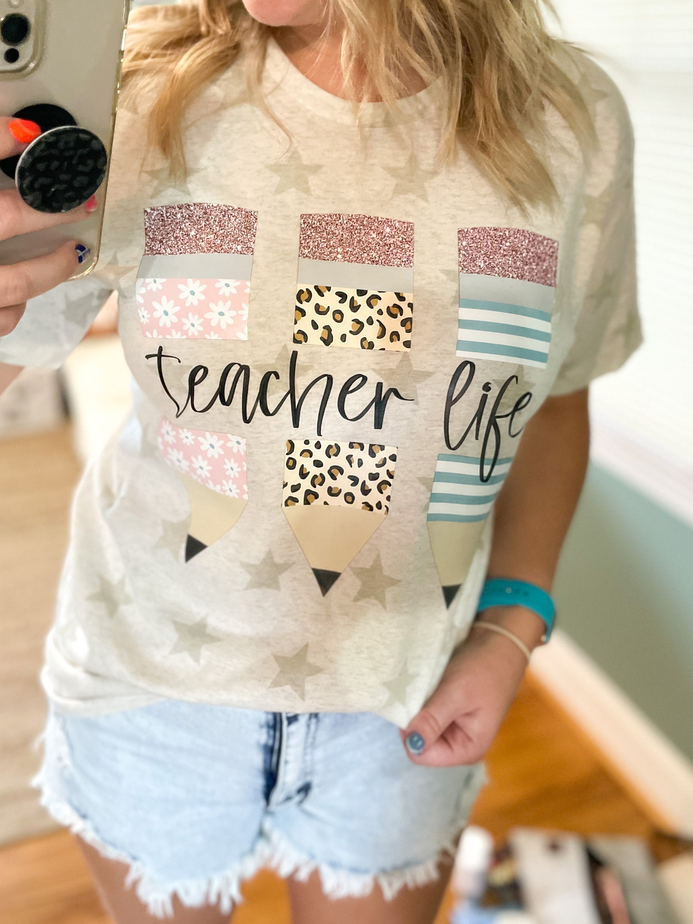 teacher life tee