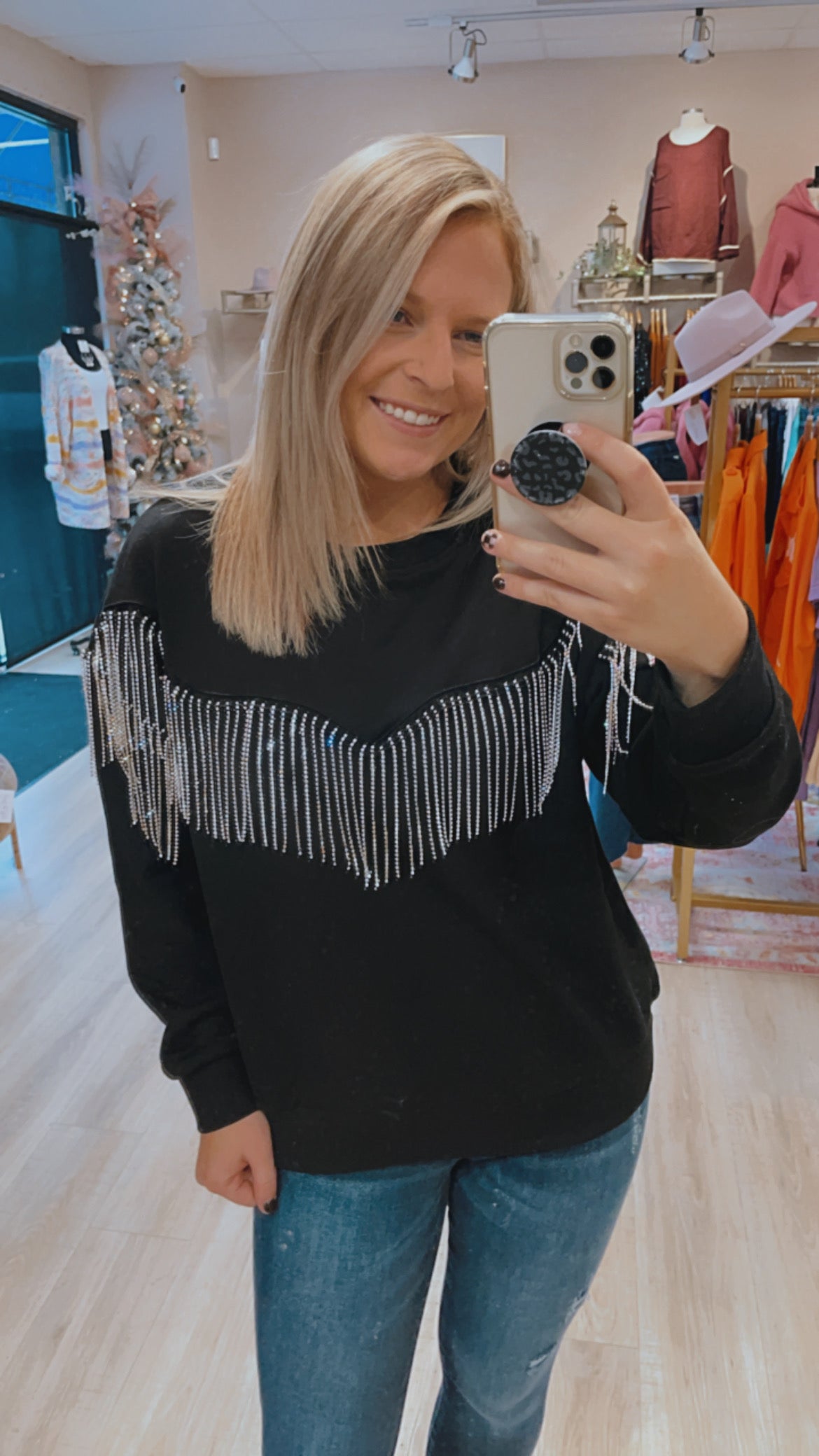 Wishful Thinking Sweater : Black