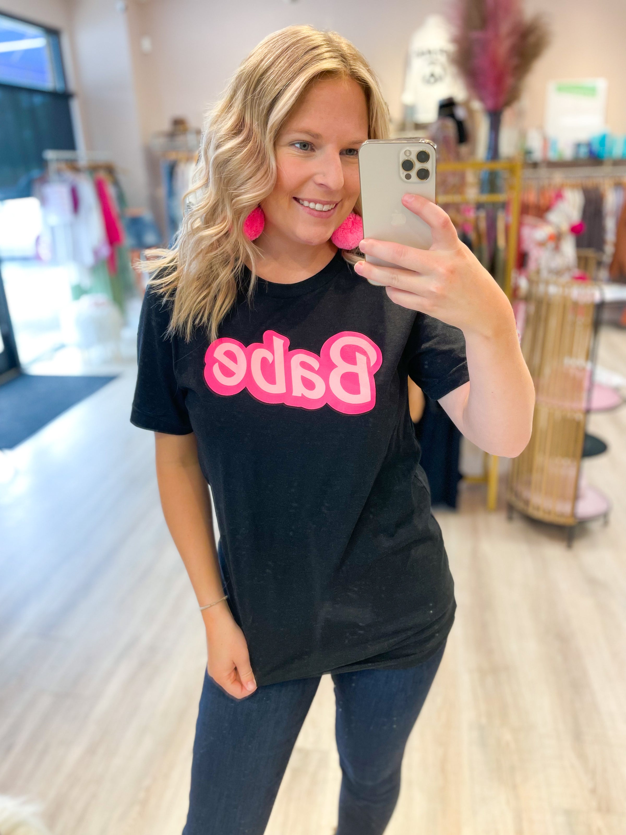 Babe Tee : Black