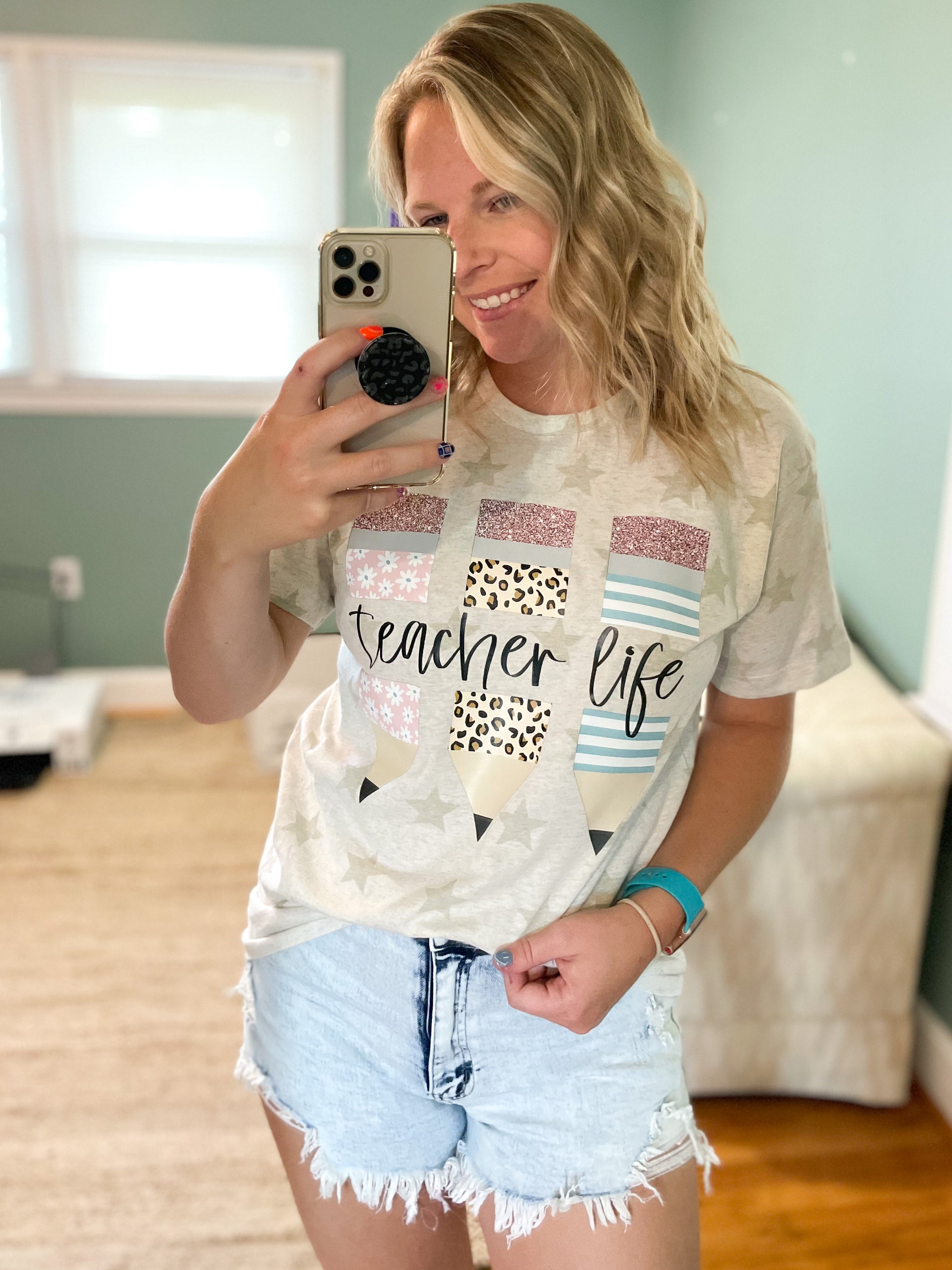 teacher life tee