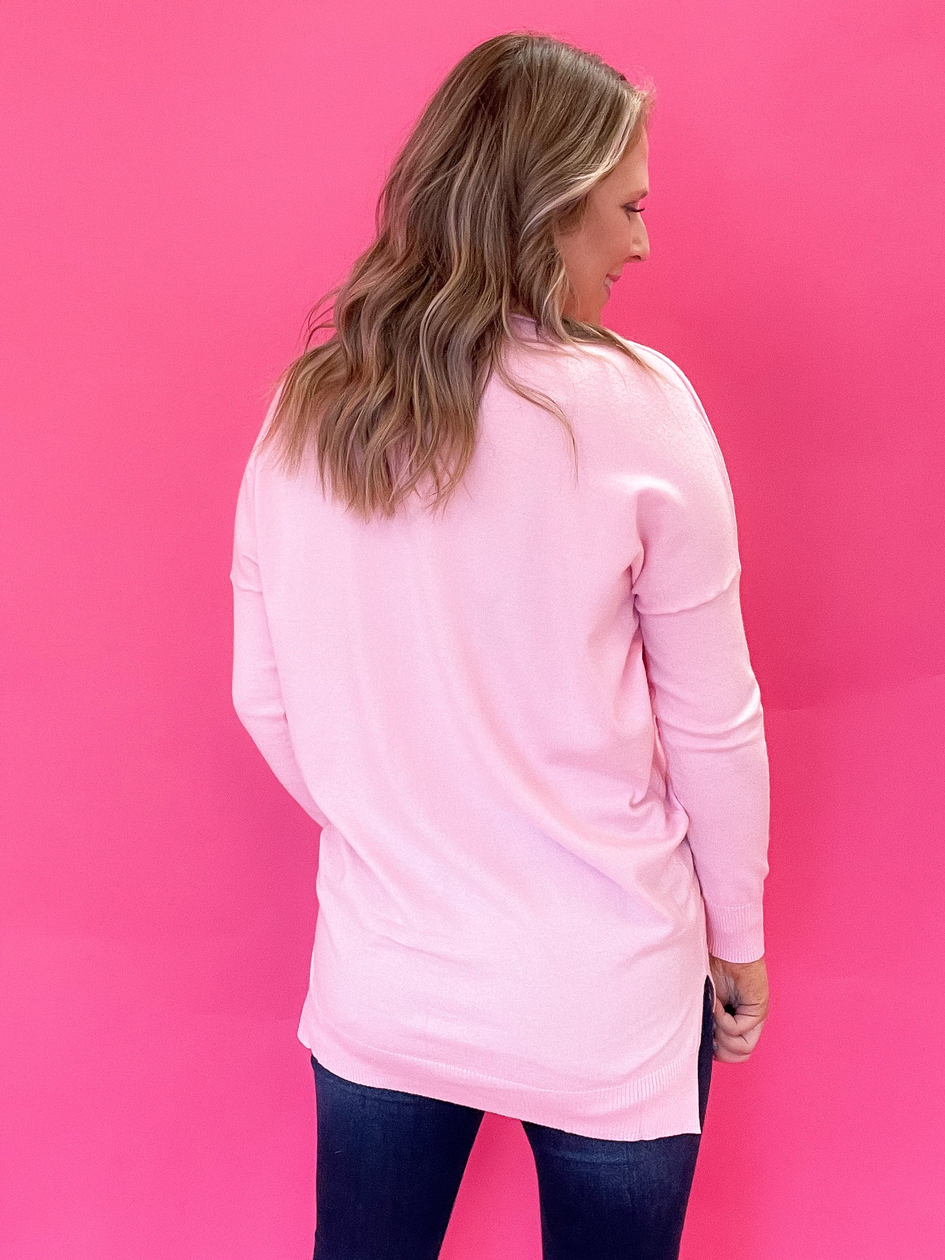 Want To See You Top : Baby Pink